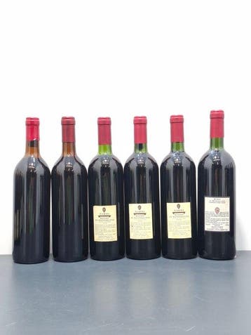 1987 , 1990, 1995, 1996 & 1998 x2, Tenute Silvio Nardi Rosso, Verzamelen, Nieuw