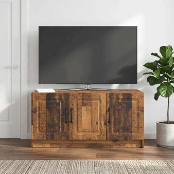 vidaXL TV Kast Oud hout 99 x 34,5 x 47 cm Bewerkt hout, Verzenden, Nieuw