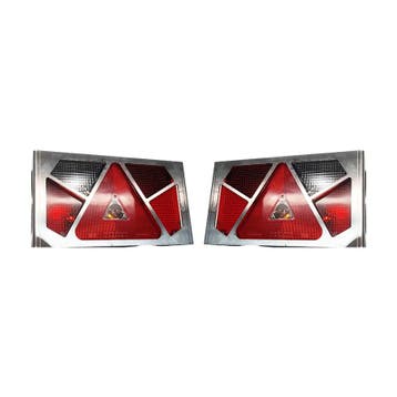 Set RVS Achterlicht Beschermers Voor Aspöck Multipoint 5, Ophalen of Verzenden, Nieuw