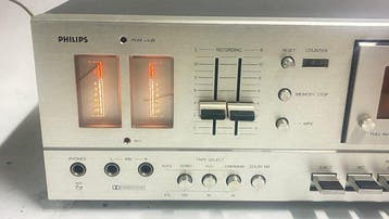 Philips - N2542 Audiocassette deck, Nieuw