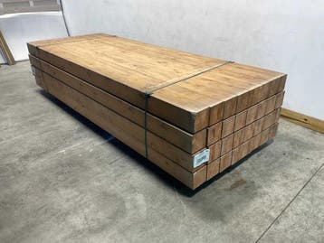 Veiling - 4x Redvision paal geschaafd verlijmd 400x14x14 cm, Nieuw