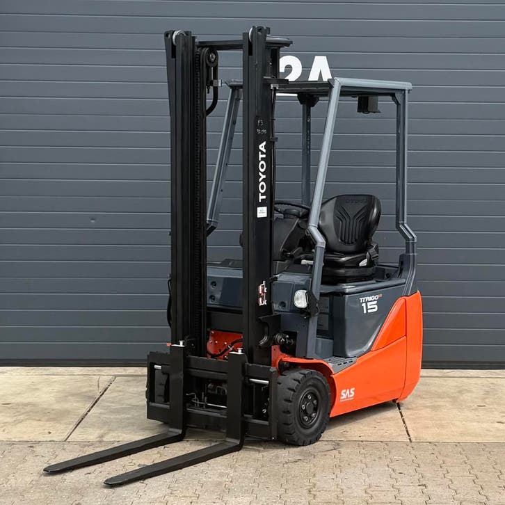 Toyota 8FBE15T 1500kg 3.7 meter hefhoogte 2018, Zakelijke goederen, Machines en Bouw | Heftrucks en Intern transport, 1000 tot 2000 kg