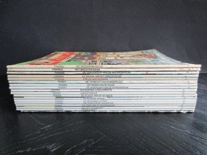 Franka 1 t/m 17 + Baberiba - 18 Album - Eerste druk -, Livres, BD