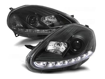 LED DRL Koplampen Daylight Black geschikt voor Fiat Grande, Verzenden, Nieuw, Fiat