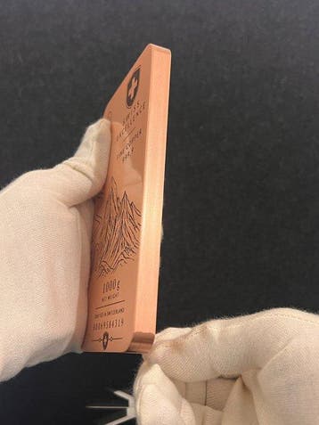 1 kilogram - Koper .999 - Swiss Excellence (Zonder