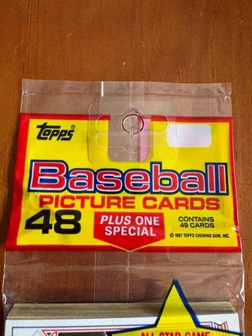 1986/87 Topps Topps 1987 All star commemorative set all star