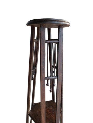 Centre de table - Bois - Jardinière/pédestal
