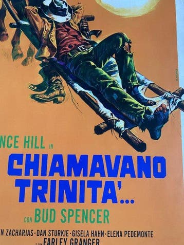Re-edition - Original Movie Poster 70X100 CM - Lo Chiamavano, Nieuw