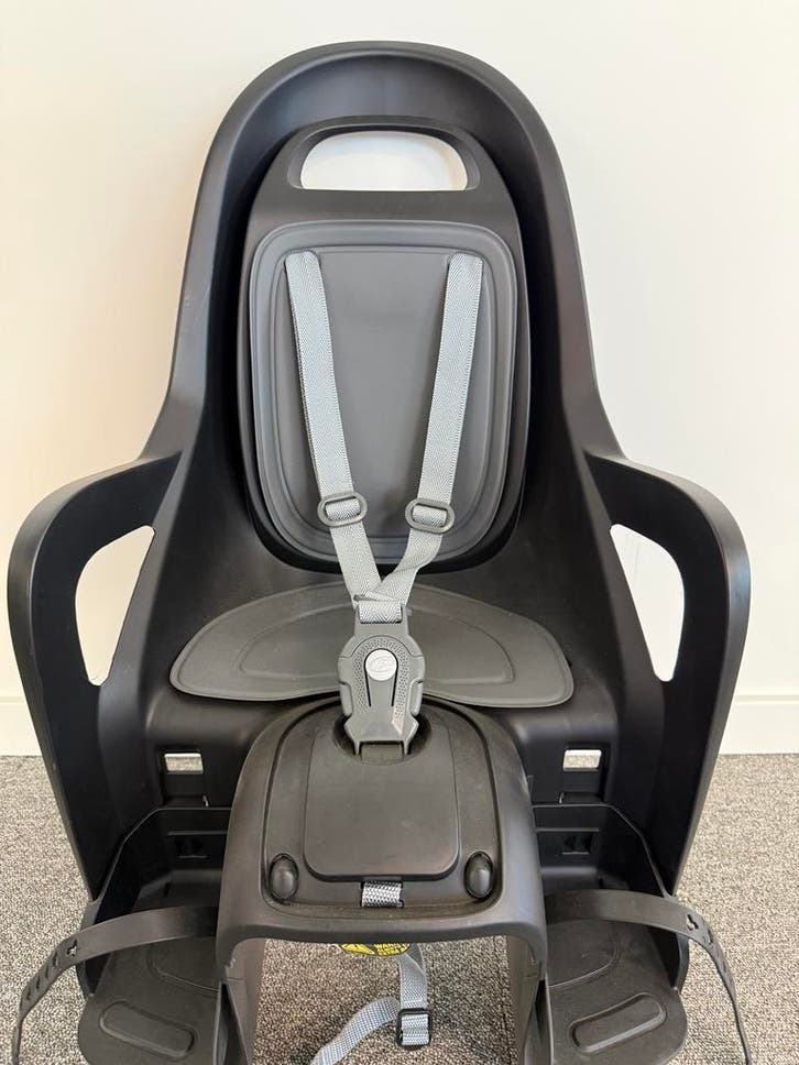 Polisport Groovy Maxi, Fietsen en Brommers, Fietsaccessoires | Fietsstoeltjes, Voetsteuntjes, Zo goed als nieuw, Achterzitje