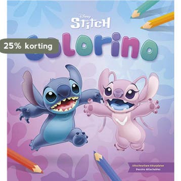 Disney Stitch Colorino kleurblok / Disney Stitch Colorino, Verzenden, Gelezen