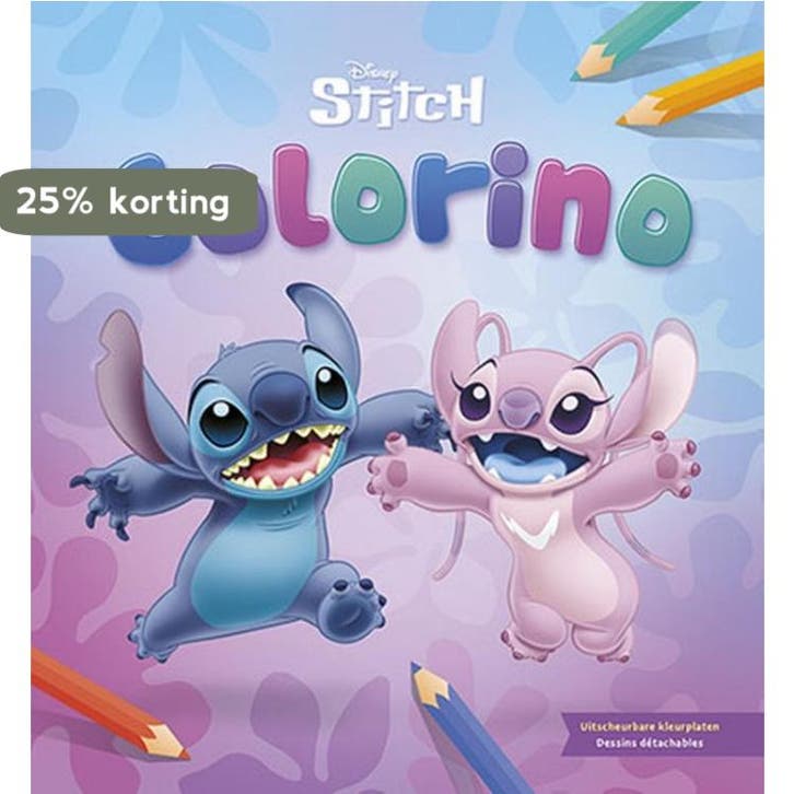 Disney Stitch Colorino kleurblok / Disney Stitch Colorino, Livres, Livres pour enfants | 0 an et plus, Envoi