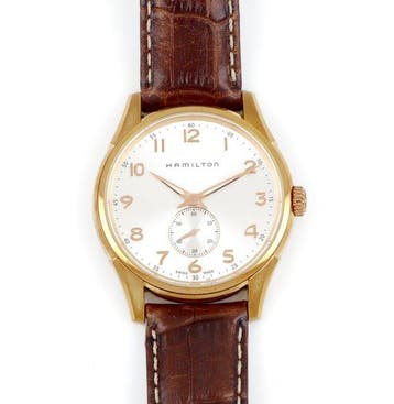 Hamilton - Jazzmaster Thinline Small Second Quartz - Sans, Nieuw