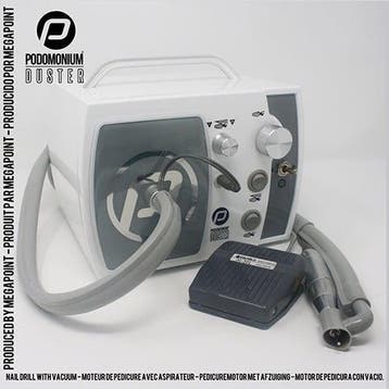 PodoMonium Manicuremotor Duster met Stofafzuiging, Verzenden, Nieuw, Hand- en Voetverzorging