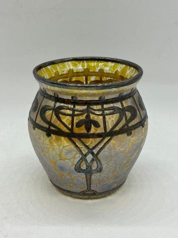 Lötz Witwe - Johann Lötz Witwe - Vaas - Glas, Zilver, Antiek en Kunst, Antiek | Glaswerk en Kristal
