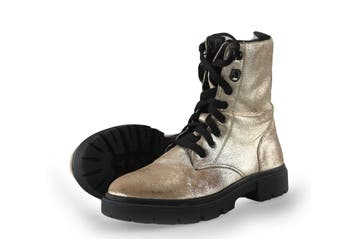 Sub55 Veterschoenen Meisjes in maat 34 Zilver, Verzenden, Schoenen