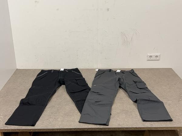 Veiling - Dassy werkbroek maat 52 set 2-delig grijs/zwart, Tuin en Terras, Werkkleding