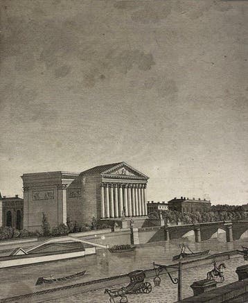 Non identificato - Vue de Paris; Le Pont de la Concorde et