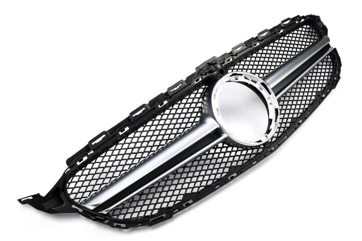 Grille passend voor Mercedes W205 C-Klasse 2018-2021 360°, Autos : Divers, Accessoires de voiture, Envoi