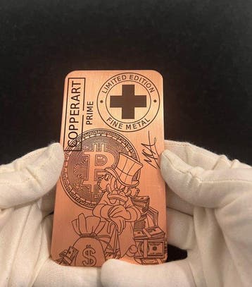 1 kilogram - Koper .999 - MrCopperArte - Met certificaat