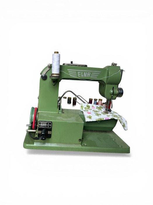 Elna Supermatic Machine à coudre - Métal, Antiquités & Art, Art | Objets design