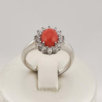 Koraal - Argento 925 - Ring, Verzamelen