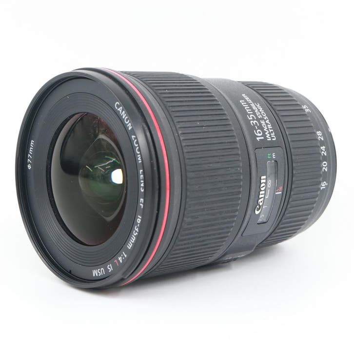 Canon EF 16-35mm F/4 L IS USM | Tweedehands, Audio, Tv en Foto, Foto | Lenzen en Objectieven, Zo goed als nieuw, Verzenden