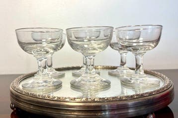 french production - Service de table pour 6 (6) - Cristal