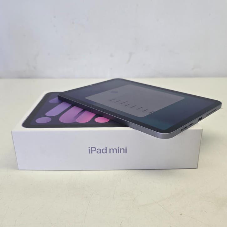 iPad mini 6 WiFi 256Gb Purple Incl. Doosje | Nieuwstaat, Computers en Software, Apple iPads, Nieuw, Ophalen of Verzenden