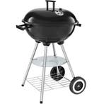 tectake Kogelbarbecue met 2 wielen, Ø 41,5 cm, afneembare as, Tuin en Terras, Verzenden, Nieuw