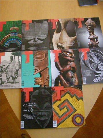 ART TRIBAL 10 REVUES 2017 - 2020, Antiek en Kunst, Kunst | Niet-Westerse kunst