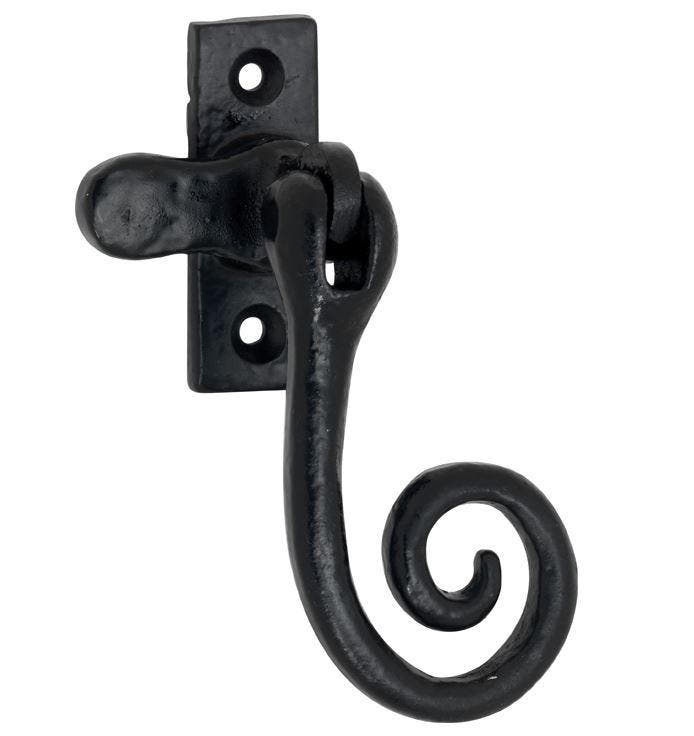 Raamboom Met sluitplaat Curl ijzer zwart, Doe-het-zelf en Bouw, Overige Doe-Het-Zelf en Bouw, Nieuw