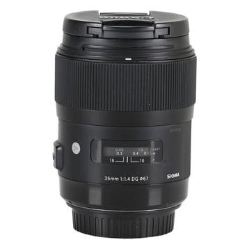 SIGMA 35mm F1.4 DG HSM | Art (Canon EF) met garantie, Ophalen of Verzenden