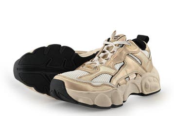 Buffalo Sneakers in maat 38 Goud, Kleding | Dames, Overige kleuren, Verzenden, Zo goed als nieuw, Sneakers