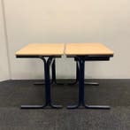 complete set van 10 stuks schooltafels, (stip rood) met 1