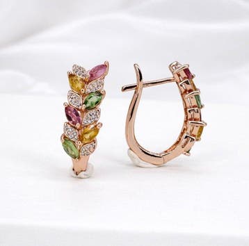 Sans prix de réserve - Boucles doreilles Plaqué or