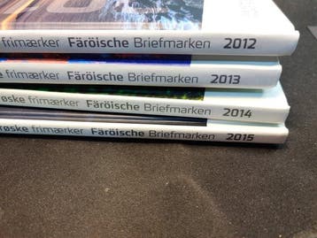 Faeröer 2012/2015 - Jaarboek faroer 2012 tm 2015 4, Gestempeld