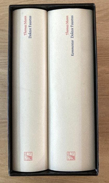 Thomas Mann - Doktor Faustus (Grosse kommentierte, Antiek en Kunst, Antiek | Boeken en Manuscripten