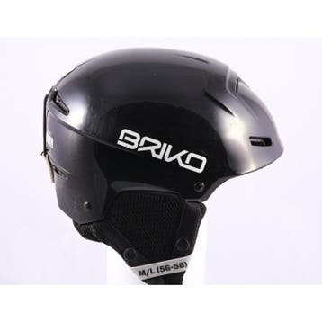 56 57 58 skihelm/snowboardhelm BRIKO R, Black/grey, verstelb, Verzenden