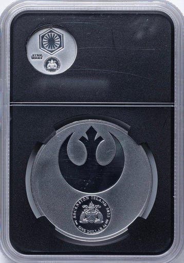 Ascension-eiland. 1 Dollar 2025, Star Wars: Princess Leia &