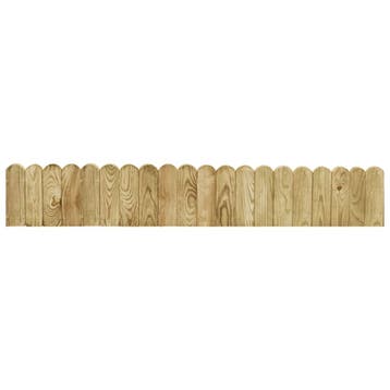 vidaXL Gazonrand 120 cm geïmpregneerd grenenhout groen, Verzenden