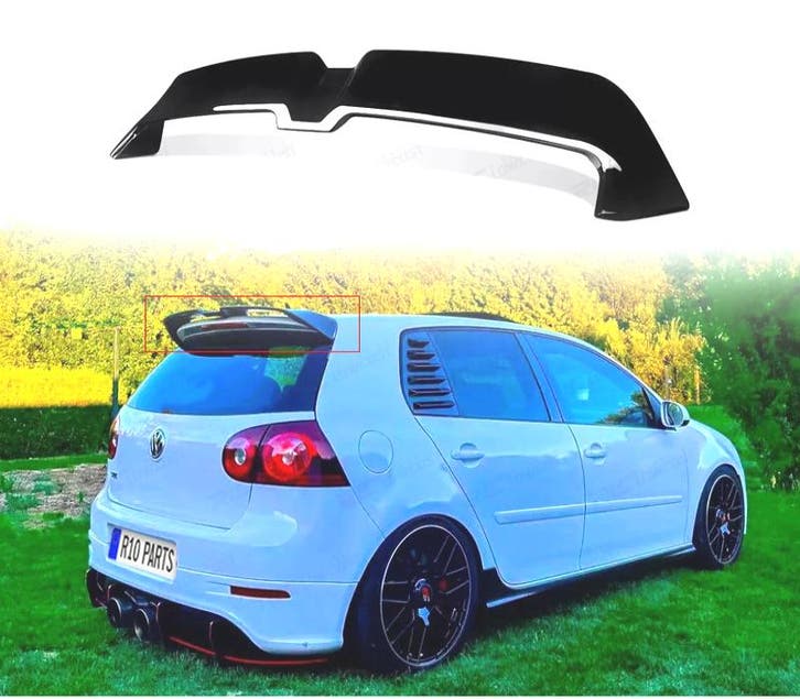 SPOILER VOLKSWAGEN VW GOLF 5 GTI 03-08 LOOK OETTINGER NOIR B, Auto-onderdelen, Carrosserie, Verzenden