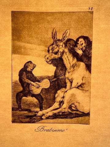 Francisco de Goya (1746-1828), after - Los Caprichos -