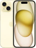 Magazijn opruiming Apple iPhone 15 (model 2023) geel 128GB +, Telecommunicatie, Mobiele telefoons | Apple iPhone, Ophalen of Verzenden