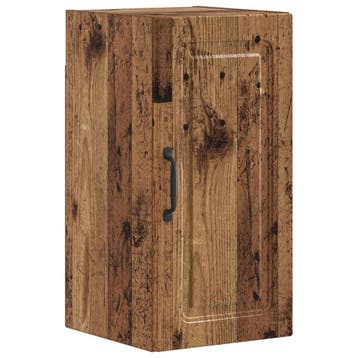 vidaXL Badkamer wandkast UTRECHT Oud hout 30 x 31 x 59 cm, Verzenden