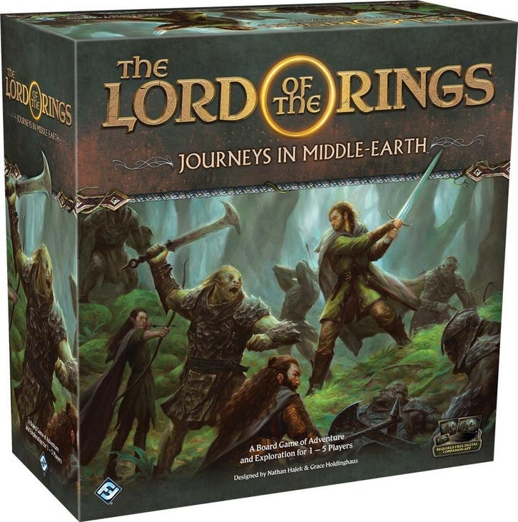 The Lord of the Rings: Journeys in Middle-Earth Bordspel *En, Collections, Lord of the Rings, Enlèvement ou Envoi