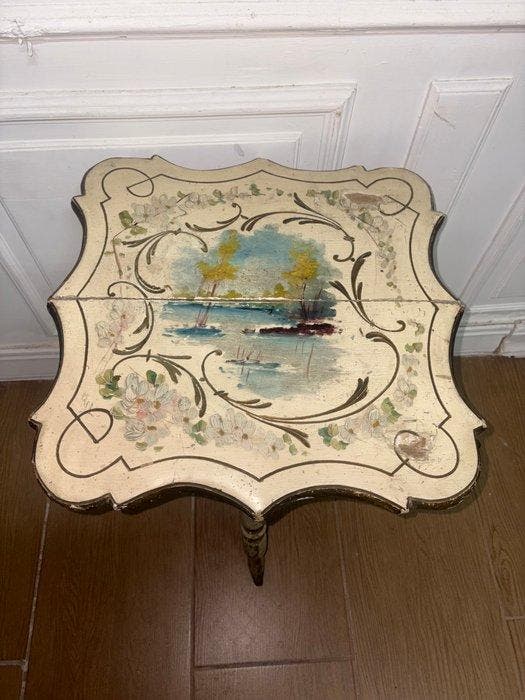 Middentafel - Hout, Antiquités & Art, Curiosités & Brocante