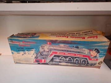 onbekend - Blikken speelgoed - Silver Mountain Express -