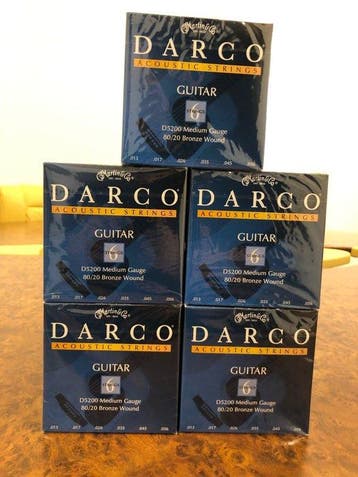 MARTIN DARCO - D5200 - 60 Mute 13/56 Per Chitarra Acustica, Muziek en Instrumenten, Nieuw