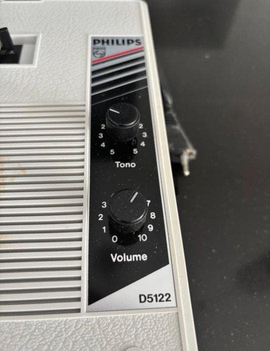 Philips - D5122 Platenspeler, TV, Hi-fi & Vidéo, Radios