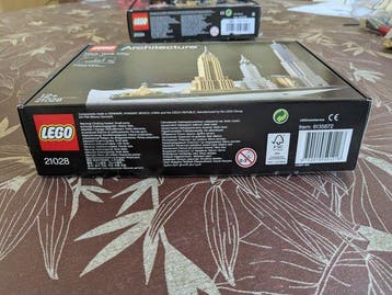 Lego Set - 21028 - Architecture - New York City, Nieuw